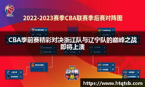 CBA季前赛精彩对决浙江队与辽宁队的巅峰之战即将上演